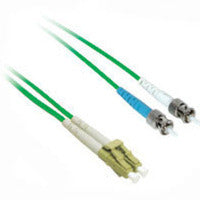 C2G 10m LC/ST Duplex 50/125 Multimode Fiber Patch fiber optic cable 393.7" (10 m) Green