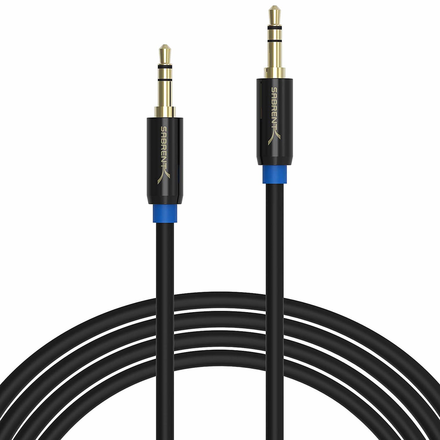 Sabrent CB-AUX8-PK50 audio cable 311.8" (7.92 m) 3.5mm Black