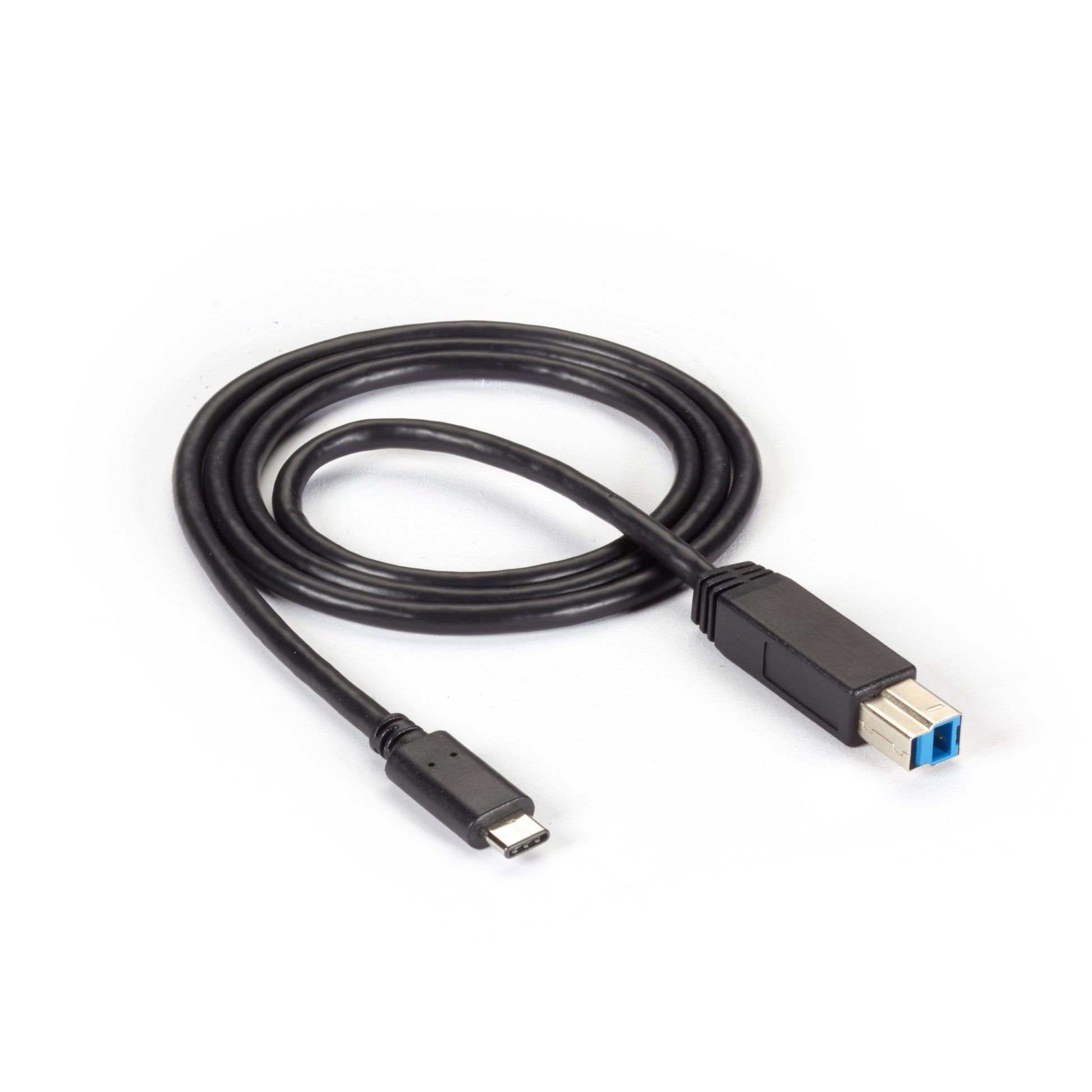 USB3CB-1M - Black Box USB 3.1 CABLE - TYPE C MALE TO USB 3.0 TYPE B MALE, 1-M (3.2-FT.)