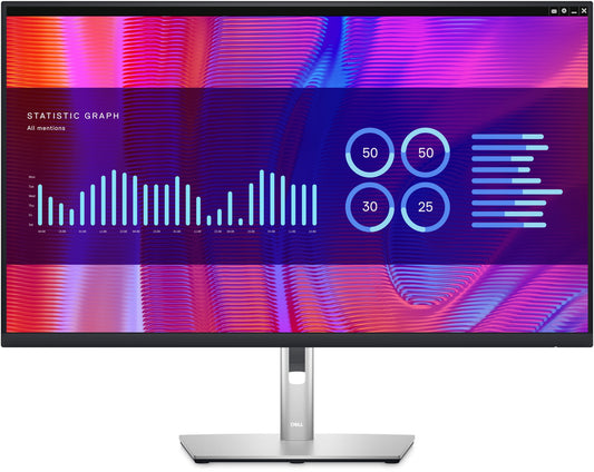 DELL P Series P3223DE 31.5" 2560 x 1440 pixels Quad HD LCD Black