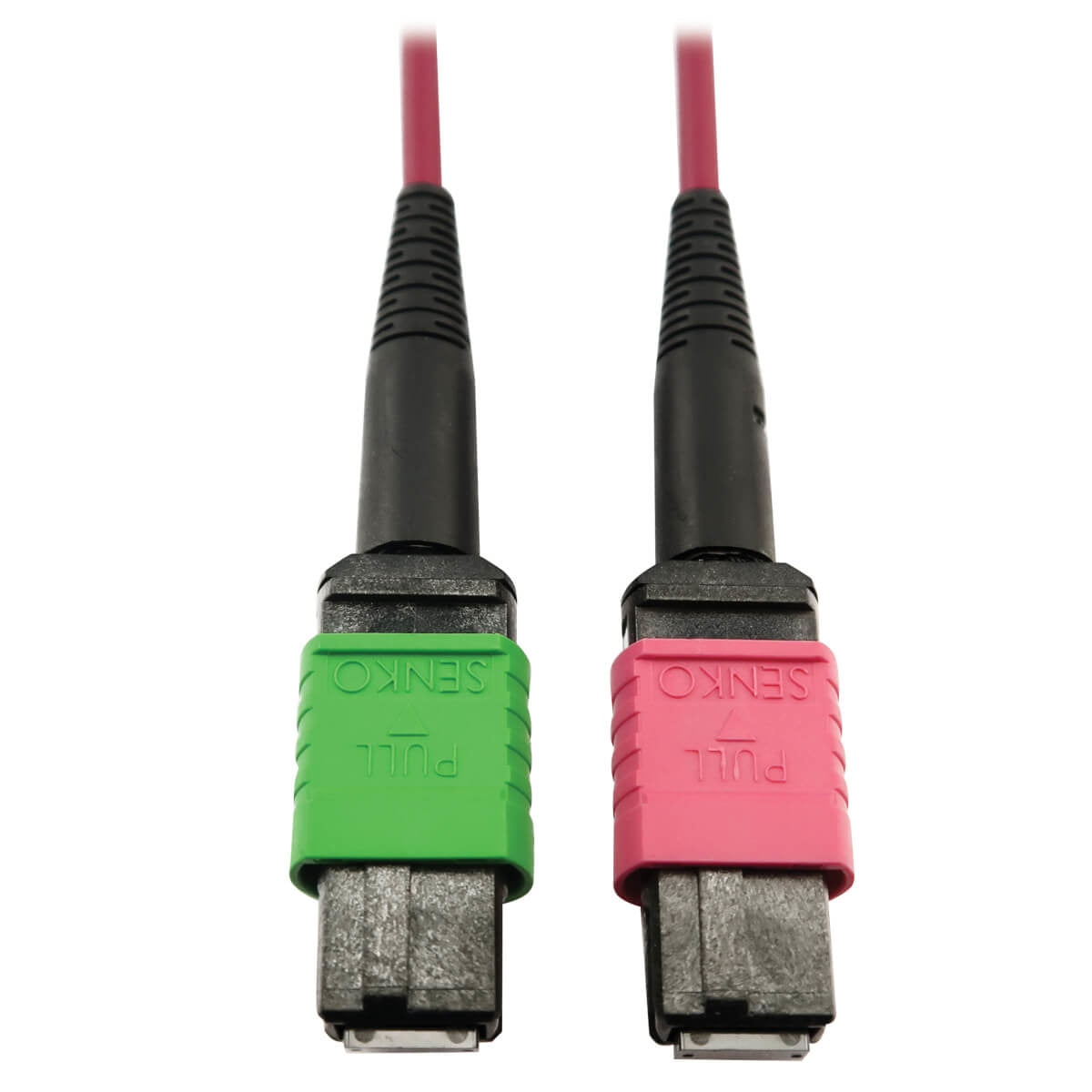 Tripp Lite N846D-01M-16BMG fiber optic cable 39.4" (1 m) MTP OFNP OM4 Magenta