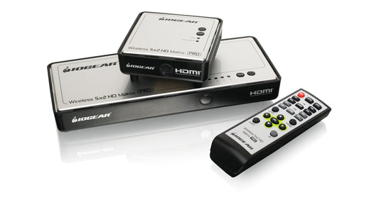 GWHDMS52MB - iogear LONG RANGE WIRELESS 5 X 2 HD MATRIX PRO