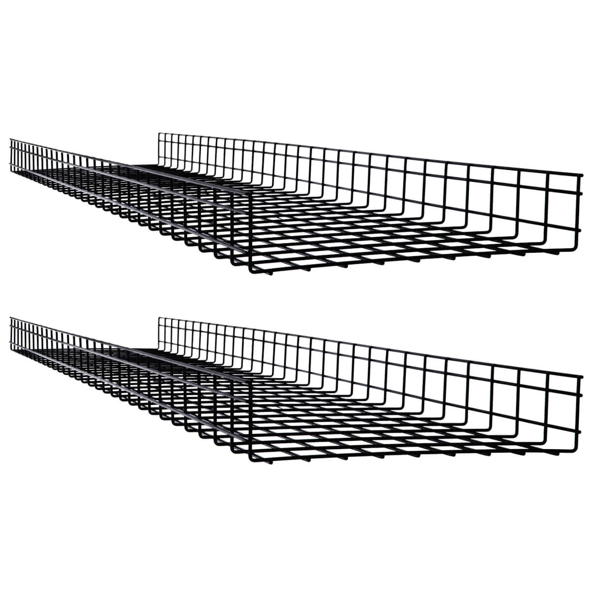 Tripp Lite SRWB18410X2STR cable tray Straight cable tray Black