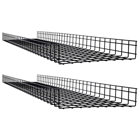 Tripp Lite SRWB18410X2STR cable tray Straight cable tray Black