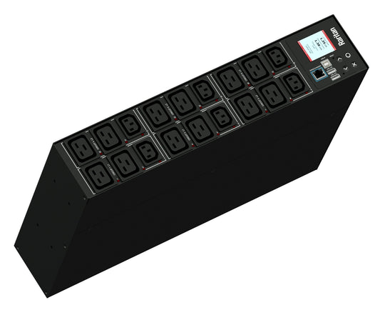400V,3PY,32A,18 OUTLETS; 6 X IEC-C13, 12 X IEC-C19, INPUT:IEC 60309 32A 3PY, 2U,