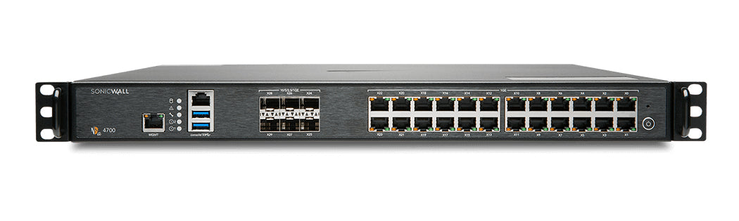 SonicWall NSA 4700 hardware firewall 18000 Mbit/s