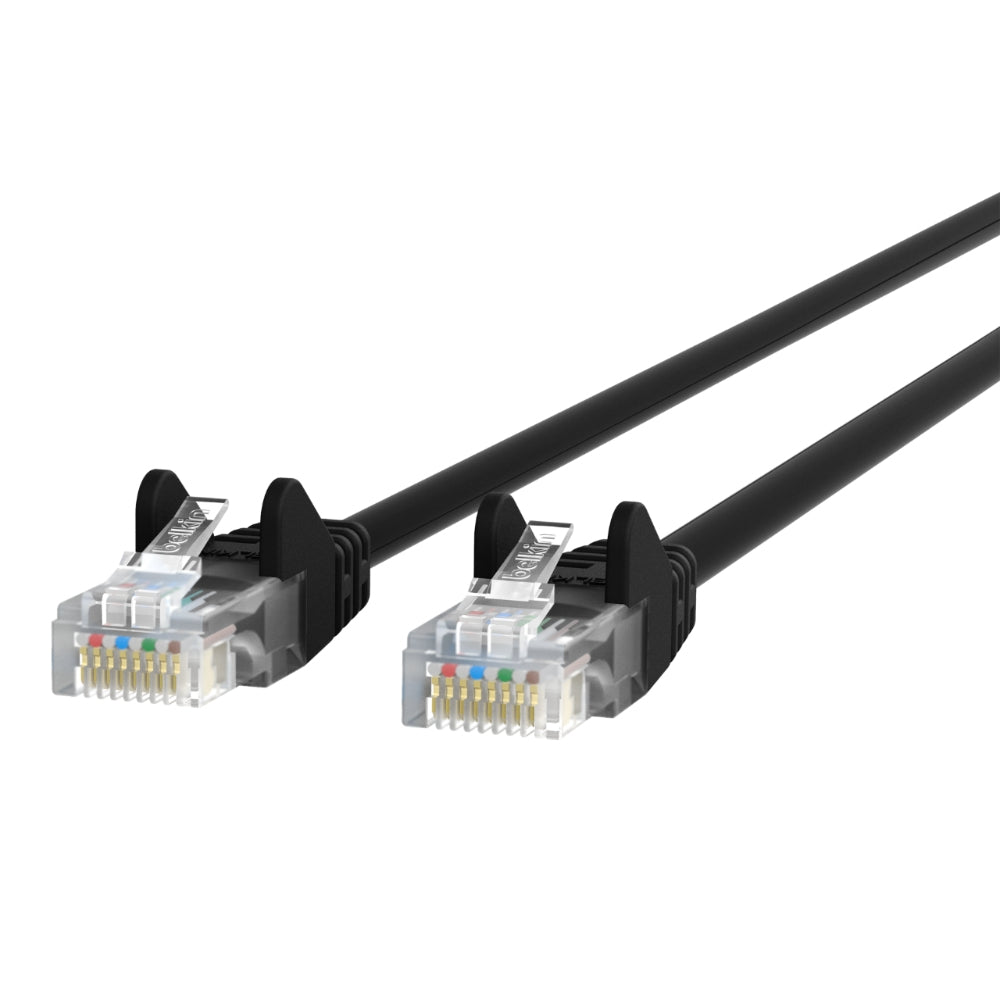 Belkin A3L980-250-BLK networking cable Black 3000" (76.2 m) Cat6 U/UTP (UTP)