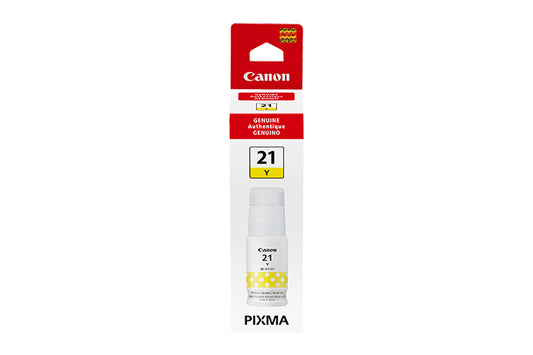 4539C001 - Canon GI-21 YELLOW INK BOTTLE