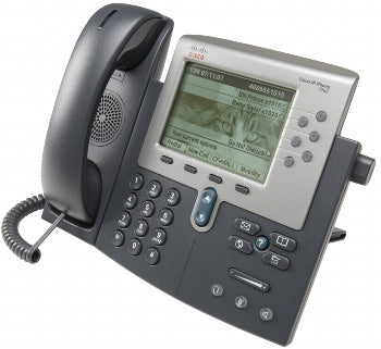 Cisco Unified IP Phone 7962 w/ 1 CCME License Caller ID Black, Silver