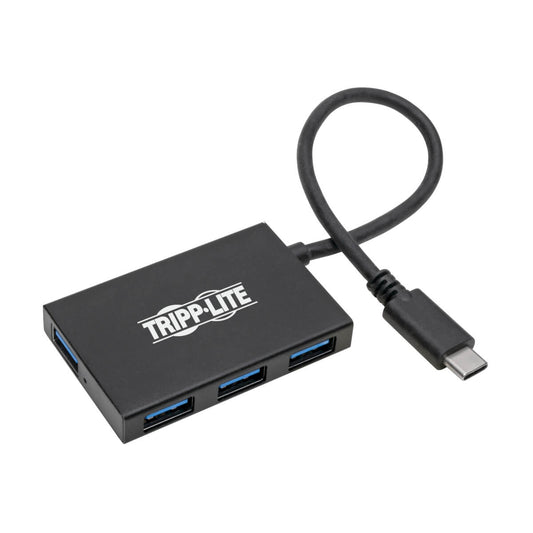 U460-004-4A-AL - Tripp Lite USB C HUB 4-PORT USB-A COMPACT USB 3.1 GEN 1 PORTABLE ALUMINUM