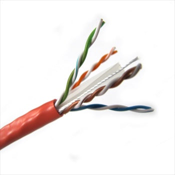 T2404L6-OR - Weltron 1000FT ORANGE CAT6 SOLID CABLE UTP CMR