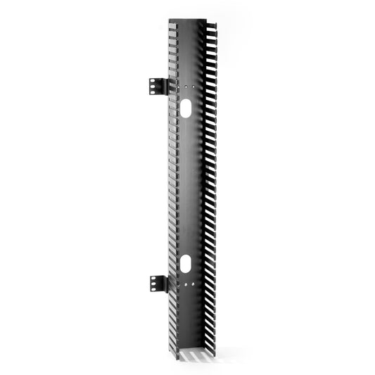 VERTICAL CABLE MANAGER, FINGER DUCT WITH COVER - 35H X 4.3W X 5.25D, RACKMOUNT,