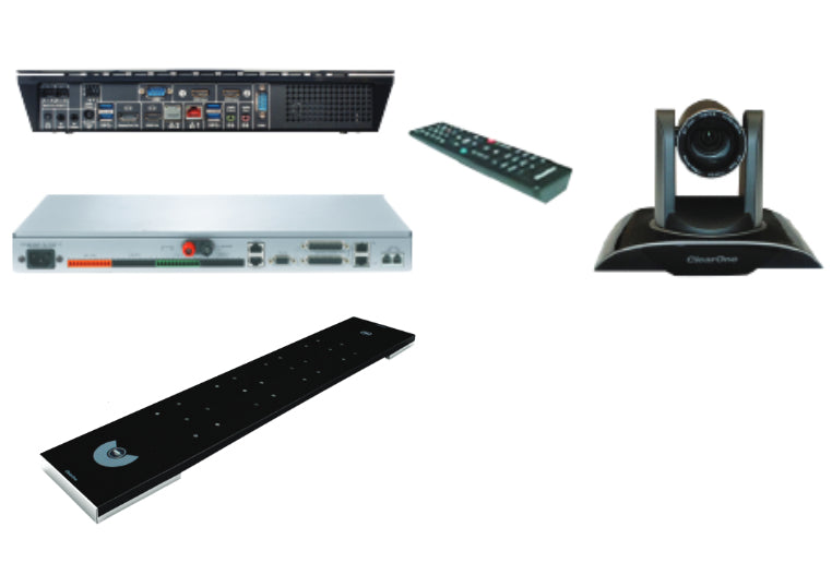 930-3001-900-B - ClearOne COLLABORATE PRO 900 INCLUDES:COLLABORATE 600 APPLIANCE WITH 4-WAY SIP/H.323 VIDE