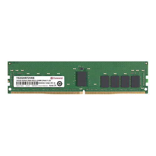 Transcend TS2GHR72V6B memory module 16 GB 2 x 8 GB DDR4 2666 MHz ECC