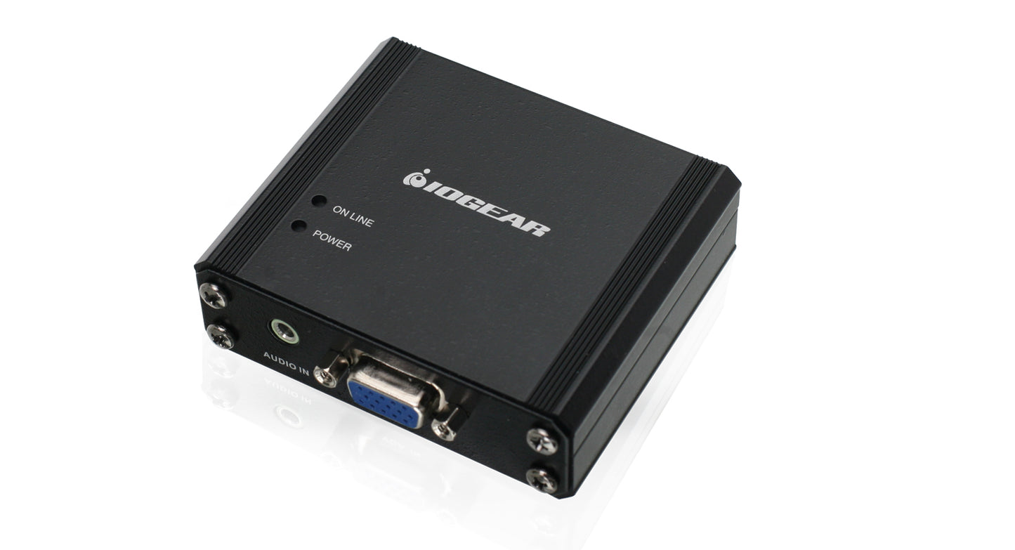 GVFHFW6 - iogear VGA W/AUDIO TO HDMI CONVERTER TAA COMPLIANT