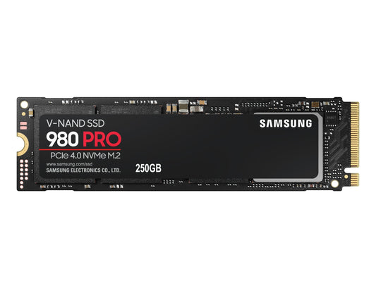 Samsung 980 PRO M.2 250 GB PCI Express 4.0 V-NAND MLC NVMe