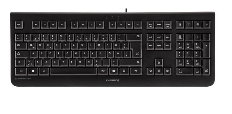 JK-0800ES-2 - CHERRY KC1000 BLACK 105+4 HOT KEYS