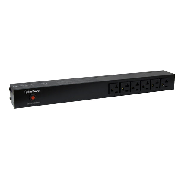 CyberPower PDU20BT6F8R power distribution unit (PDU) 14 AC outlet(s) 1U Black