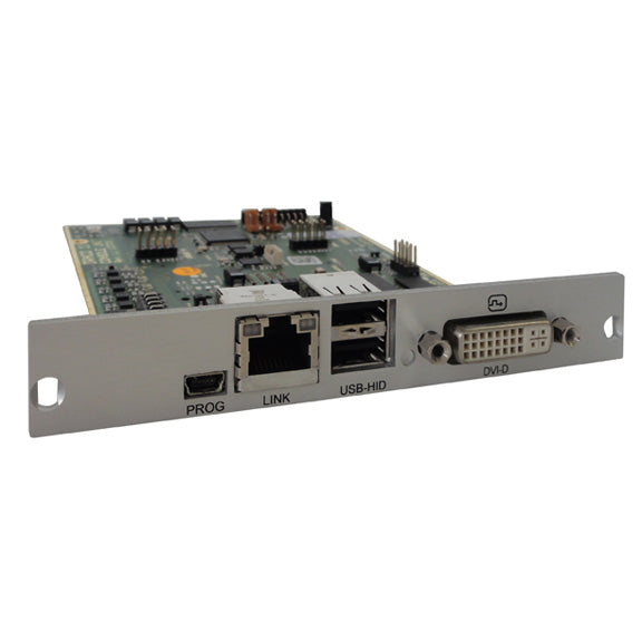 MODULAR KVM EXTENDER RECEIVER INTERFACE CARD - 4K30 DISPLAYPORT 1.1, USB-HID, GS