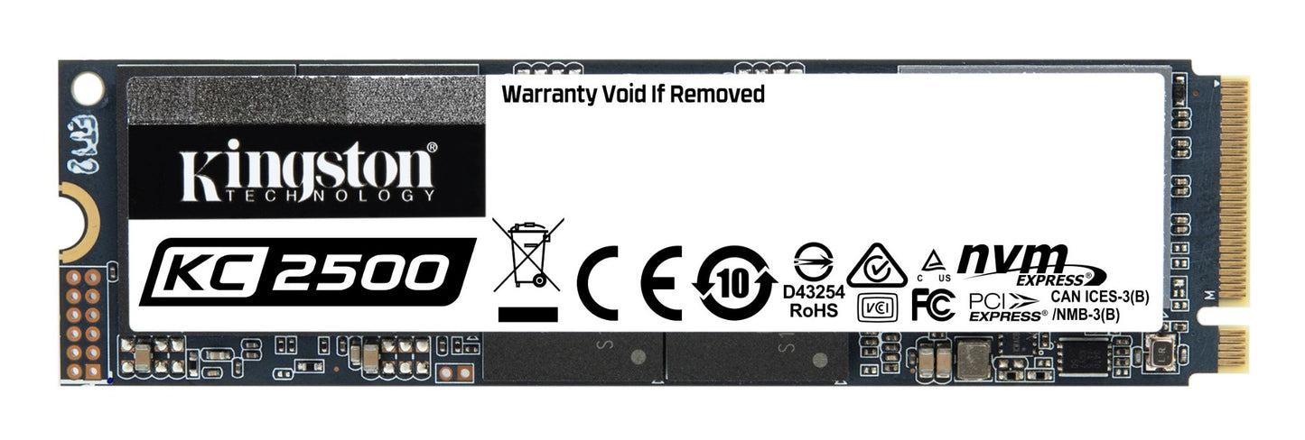 Kingston Technology KC2500 M.2 250 GB PCI Express 3.0 3D TLC NVMe