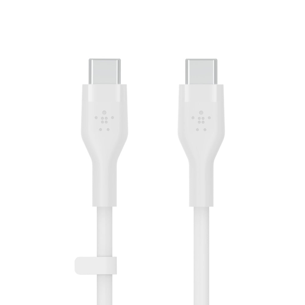 CAB009BT2MWH - Belkin USB-C TO USB-C 2.0, SILICONE, 2M, WHT