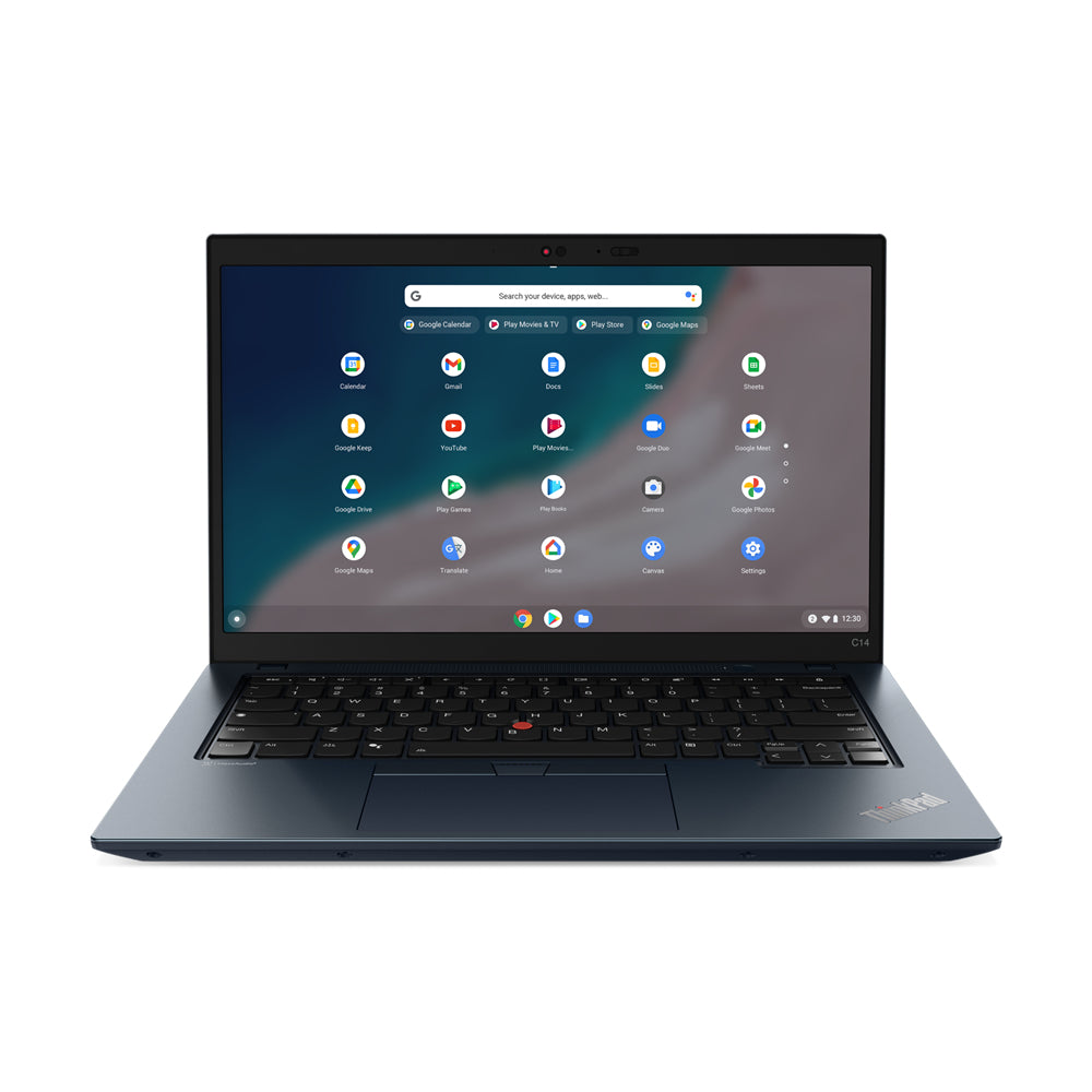 Lenovo ThinkPad C14 i5-1245U Chromebook 14" Full HD IntelÂ® Coreâ„¢ i5 8 GB LPDDR4x-SDRAM 256 GB SSD Wi-Fi 6E (802.11ax) ChromeOS Blue