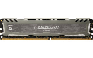 Crucial Ballistix Sport LT Gray memory module 16 GB 1 x 16 GB DDR4 3000 MHz