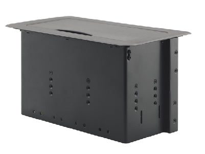 Kramer Electronics THE TBUS-4XL IS THE ENCLOSURE OF A NEW MODULAR SYSTEM WITH A TILT-UP LID. A COMP