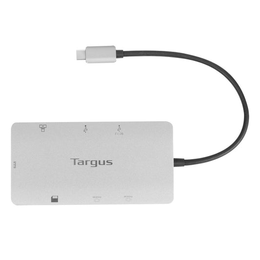 DOCK423TT - Targus DUAL HDMI USB-C TRAVEL DOCK SILVER