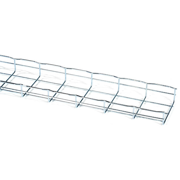 BASKET TRAY SECTION - 2"H X 10'L X 6"W, STEEL, 3-PACK, GSA, TAA