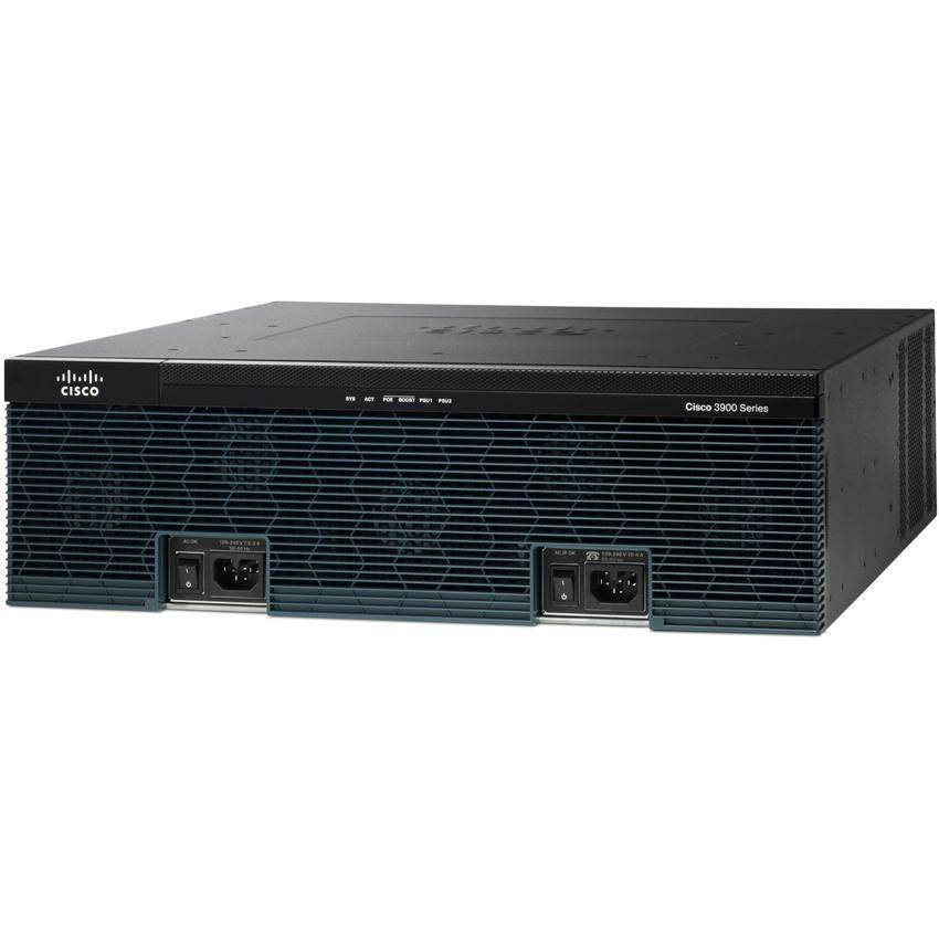 Cisco C3945-VSEC/K9, Refurbished wired router Gigabit Ethernet