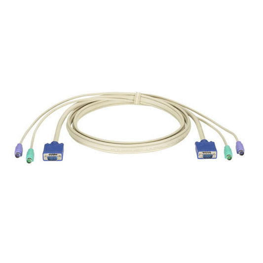 EHN70023-0009 - Black Box KVM CPU CABLE - DT BASIC, VGA, PS/2, CABLE, 9-FT.