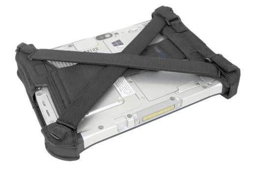 ERGONOMIC ARM X-STRAP FOR THE TOUGHBOOK G1 IS DESIGNED TO MAKE USING YOUR G1 TAB