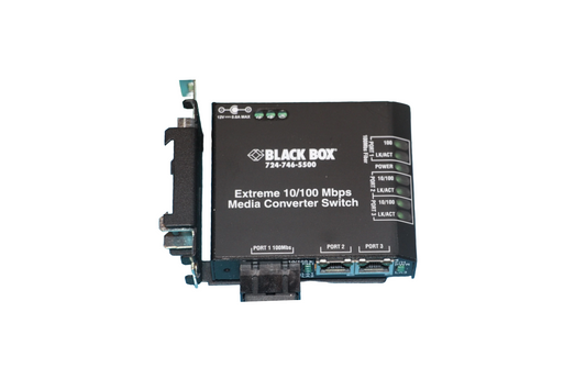 LBH100A-PD-SC-24 - Black Box Fast Ethernet Extreme Temperature Switch