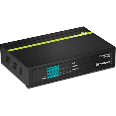 TPE-TG44G - Trendnet 8-PORT POE SWITCH 4 POE, 4 NON-POE