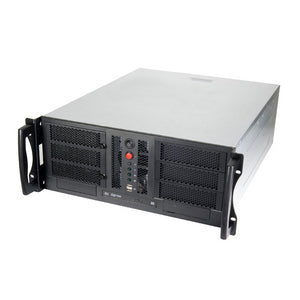 Chenbro Micom 4U Open-Bay Compact Rackmount Rack Gray