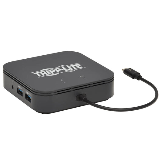 Tripp Lite MTB3-DOCK-04 notebook dock/port replicator Wired Thunderbolt 3 Black