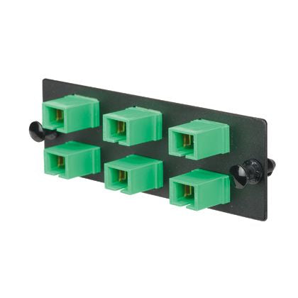 Panduit FAP6WAGDSCZ fiber optic adapter SC/APC 1 pc(s) Black, Green