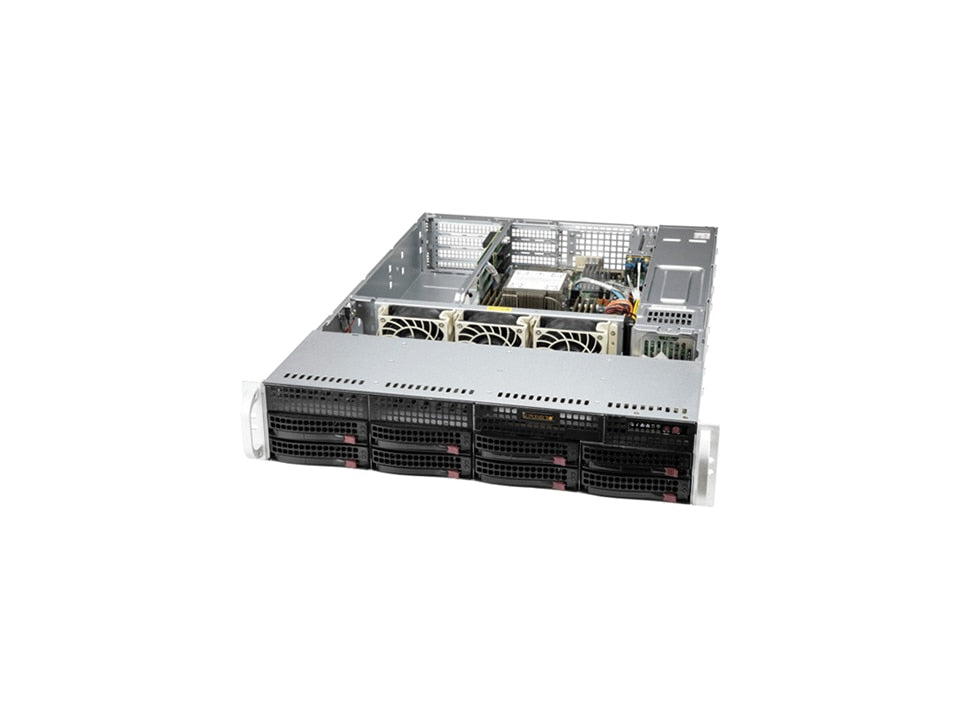 Supermicro SYS-520P-WTR server Rack (2U) IntelÂ® XeonÂ® 3000 Sequence DDR4-SDRAM 650 W