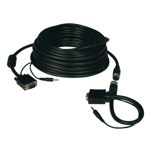 Tripp Lite P504-050-EZ video cable adapter 600" (15.2 m) VGA (D-Sub) + 3.5mm Black