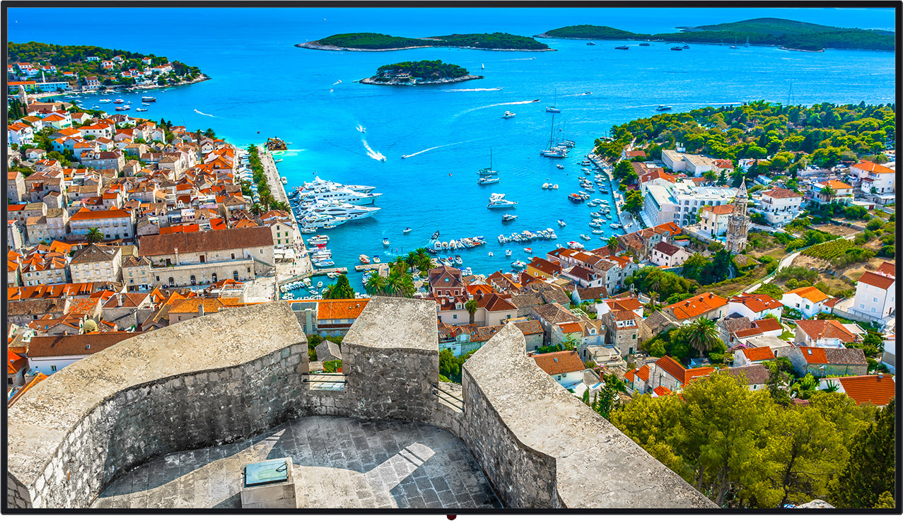 Panasonic TH-86CQE1W signage display Digital signage flat panel 86" LCD Wi-Fi 400 cd/mÂ² 4K Ultra HD Black 16/7