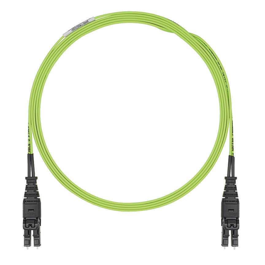 Panduit FW2ERQ1Q1NNM030 fiber optic cable 1181.1" (30 m) LC OFNR OM5 Lime