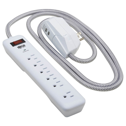 TLP616USB - Tripp Lite SURGE PROTECTOR 7-OUTLETS 2 USB PORTS