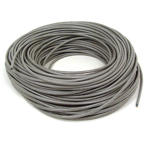 Belkin CAT 5 Bulk Patch Cable - 76.2m networking cable Gray 3000" (76.2 m)