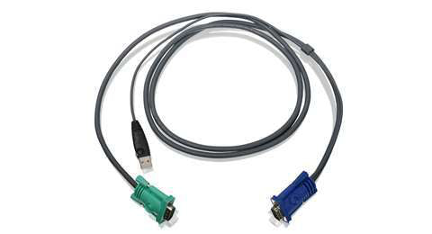 G2L5202UTAA - iogear BONDED KVM CABLE, USB, VGA, 6 FEET