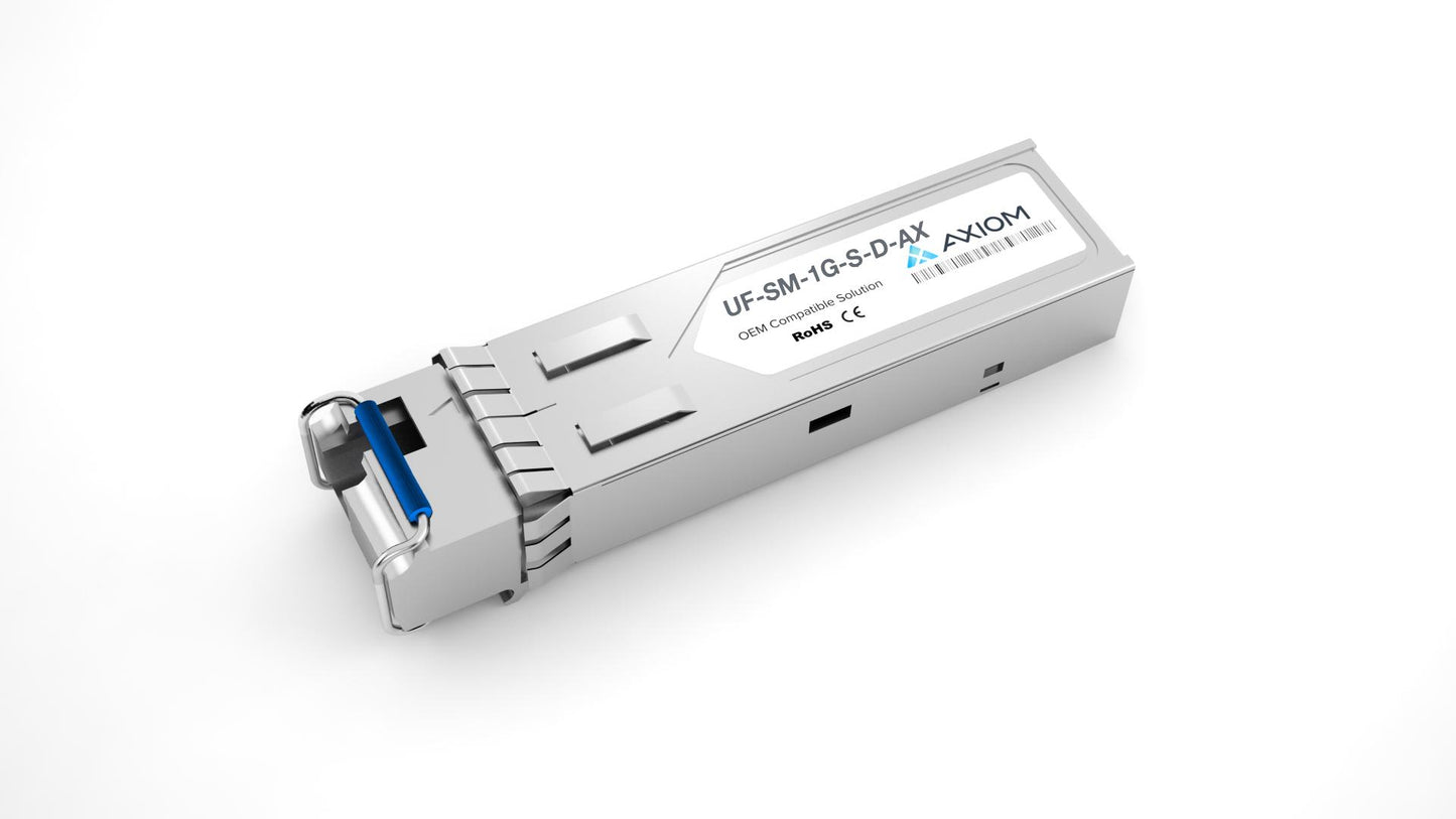 UF-SM-1G-S-D-AX - Axiom 1000BASE-BX-D SFP TRANSCEIVER FOR UBIQUITI - UF-SM-1G-S-D (DOWNSTREAM)