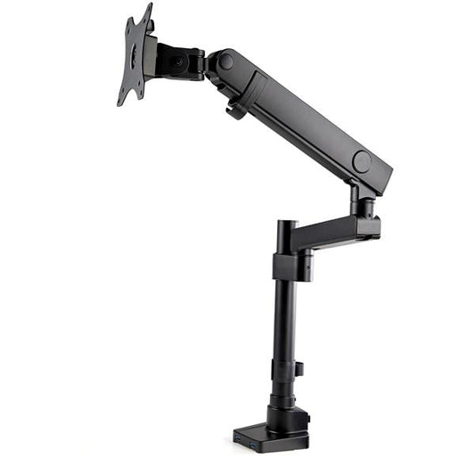 VESA 75X75/100X100MM POLE MOUNT HEAVY DUTY SINGLE MONITOR ARM FOR LARGE 32IN (16