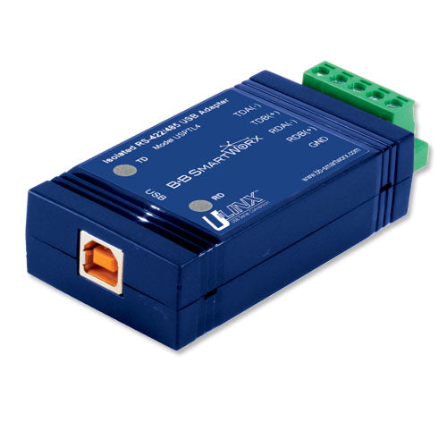 USOPTL4-LS - IMC Networks USB INLINE ISOLATED CONVERTER FOR RS-422/485, OPTICAL ISOLATION WITH LOCKED SERI