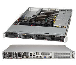 Supermicro SuperServer 6018R-WTR IntelÂ® C612 LGA 2011 (Socket R) Rack (1U) Black