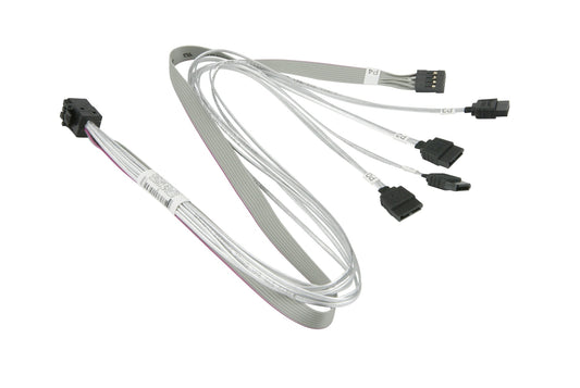 Supermicro CBL-SAST-0616 Serial Attached SCSI (SAS) cable 19.7" (0.5 m) Gray